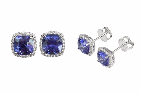 Orecchini Salvatore Arzani Donna in Oro Tanzanite 2.00 Ct 299-OBAN41T - 299-OBAN41T